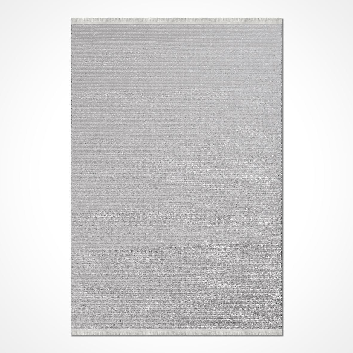 Hokku Designs Modern Gray Machine Washable Non-Slip Area Rug | Wayfair