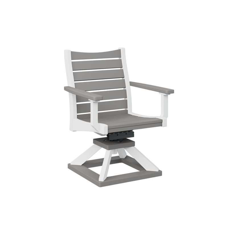  Chaise berçante Bristol, Gris clair