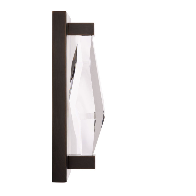 Maisie 2 - Light LED Flush Mounted Sconce, English Bronze