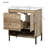 30-inch bathroom vanity with ceramic sink