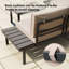 Aruba 3-in-1 Garden Corner Sofa Set