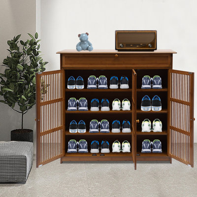 25 Pair Shoe Storage Rack