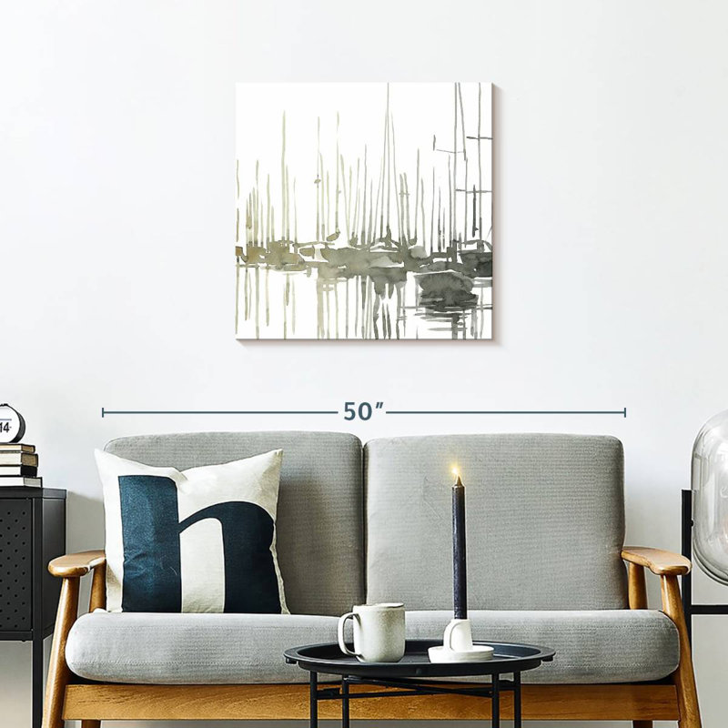Mehar Early Morning Wharf I, 24" H x 24" W