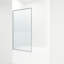 Écran de baignoire fixe avec verre 3/8 po l 34 po x H 62 po Meridian-99078318