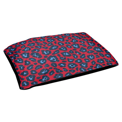Animal Print Polyester Pet Bed