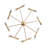 Ilke 16 - Light Dimmable Sphere Chandelier