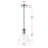 Inola 1-Light Dimmable Pendant-1586127556