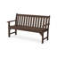 60" Bench, Mahogany,24"D X 60.5"W X 35.25"H,Brown
