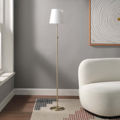 Pozek 55'' Brass Traditional Floor Lamp