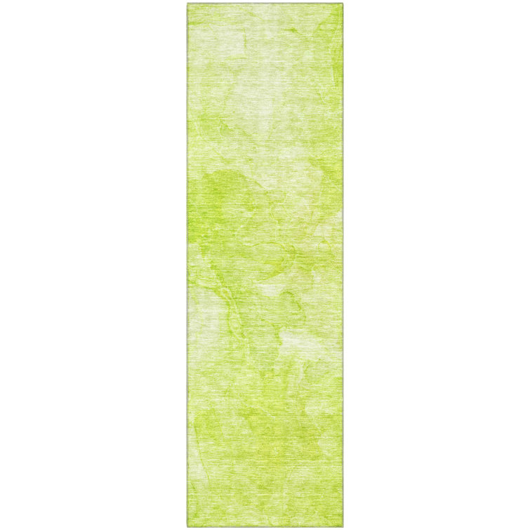 Premium Machine Washable Prisco Aloe Rug