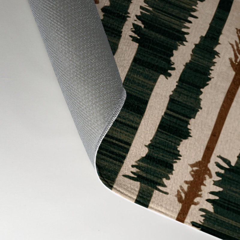 Tapis vert d'intérieur et d'extérieur Botanical, Rectangle 5 pi x 7 pi