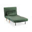 Griswalda 1 Seater Velvet Reclining Futon-1465120181