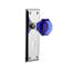 New York Plate with Decorative Keyhole and Waldorf Cobalt Door Knob-378043035-378043015