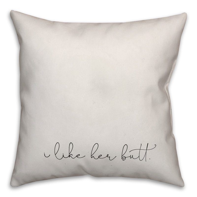  Coussin His, H 16 po x l 16 po