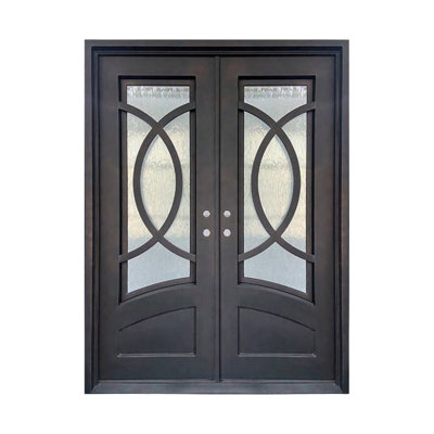 Eclipse Wrought Iron Door