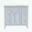 Ensemble de meuble-lavabo Bathroon avec lavabo en résine, 6 tiroirs et 2 armoires-993861020