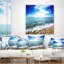 Coussin Crystal Sea Waves - Sea & Shore