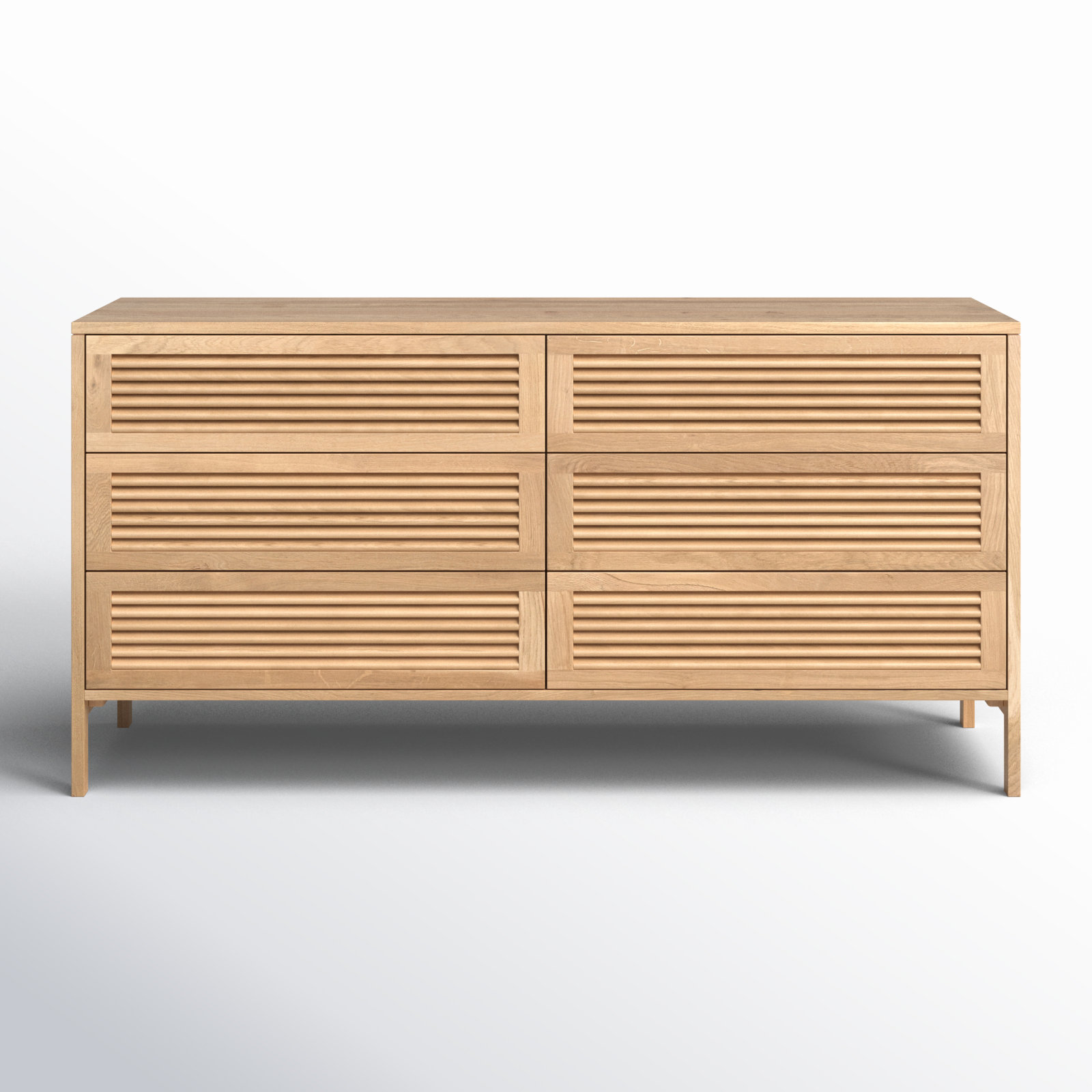Marika 6 - Wooden Drawer Dresser