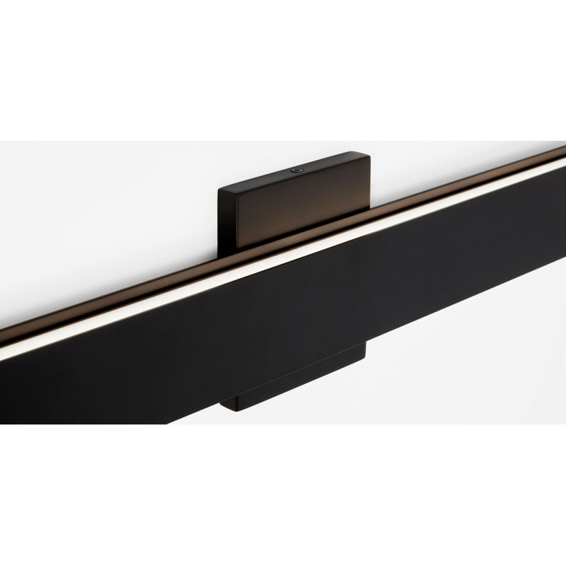 Bau 1 - Light LED Bath Bar, Nightshade Black