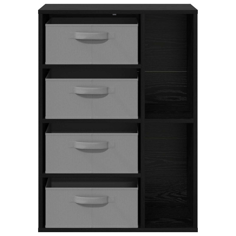 60cm Sideboard, Black Oak