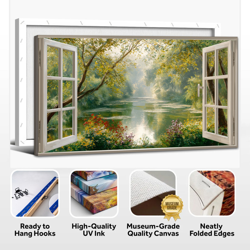 Feller Open Window Style, H 12 po x l 24 po