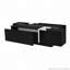 Table basse extensible avec 2 espaces de rangement cachés et 2 tiroirs pour le salon-863722774