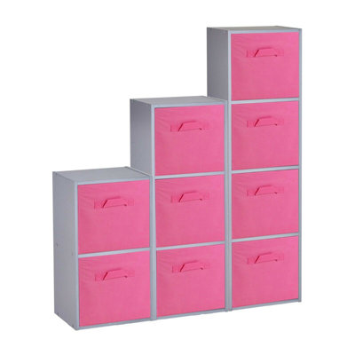Faunce 90.5 cm H x 89 cm W Cube Bookcase