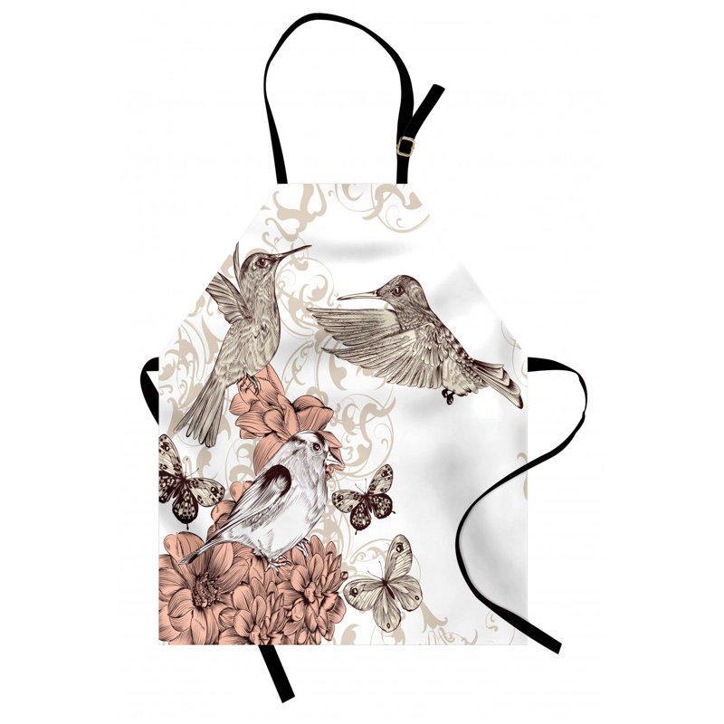 Floral Bib Apron