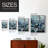 Edmonds Marina Framed Print - Solid Wood