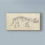 « dinosaur study ii », reproduction d’art sur toile tendue-33423491