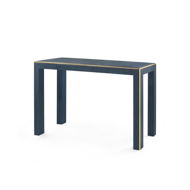 Lauren 48.5'' W Console Table, Navy Blue