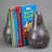 Natural Marble Pear-Shaped Bookends