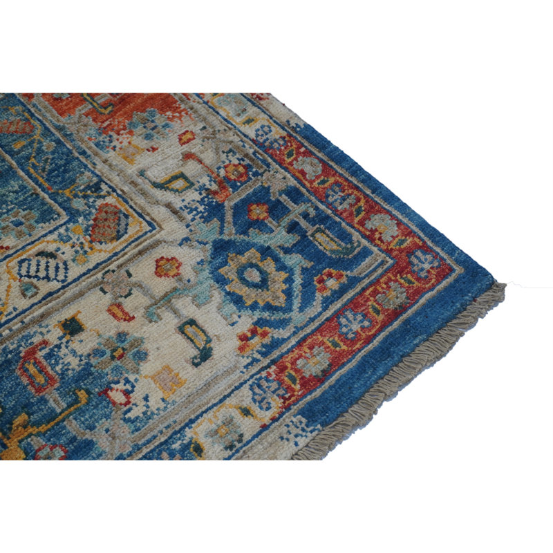 Tapis multicolore de haute qualité noué à la main
