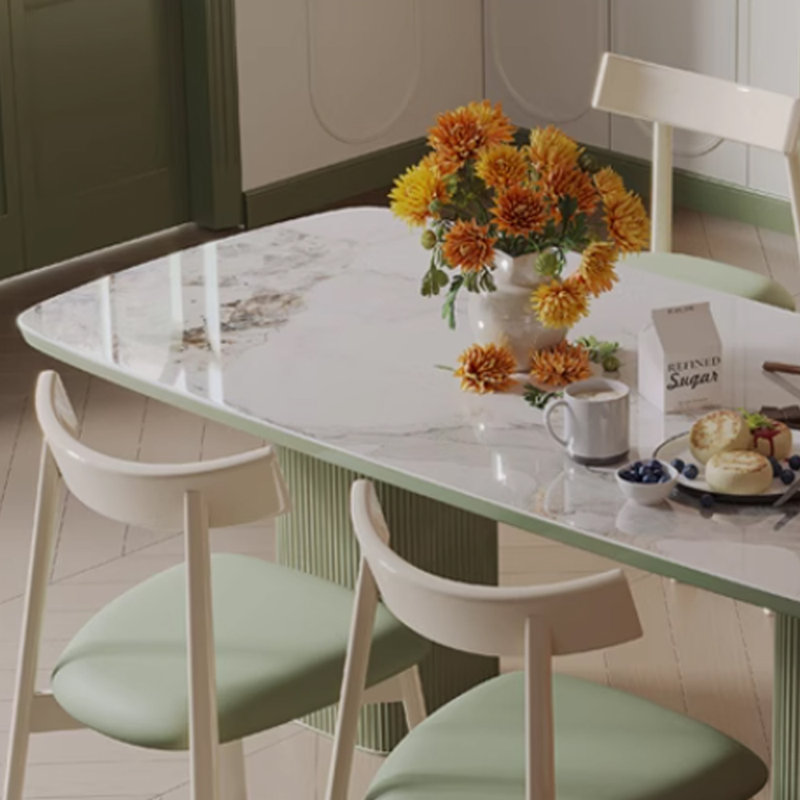Table de salle à manger Exquise Dnd, H 29,52 po x L 55,11 po x l 27,55 po