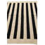 Tapis noir et blanc 5 x 8 Pinkerton