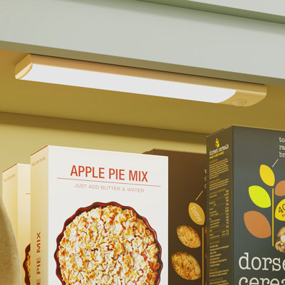 Kitchen Pantry with Sensor LED Light Pantry Storage Cabinet