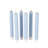 Wax Indoor and Outdoor Flameless Pillar Candles with Remote Control (Set of 6)-1412930971-1412930972