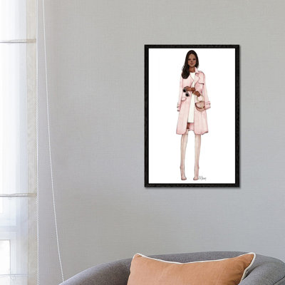 Pink Love by Style Of Brush - Gallery-Wrapped Canvas Giclée on Canvas