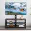 Meuble télé avec plateau de rangement en bois-121050943