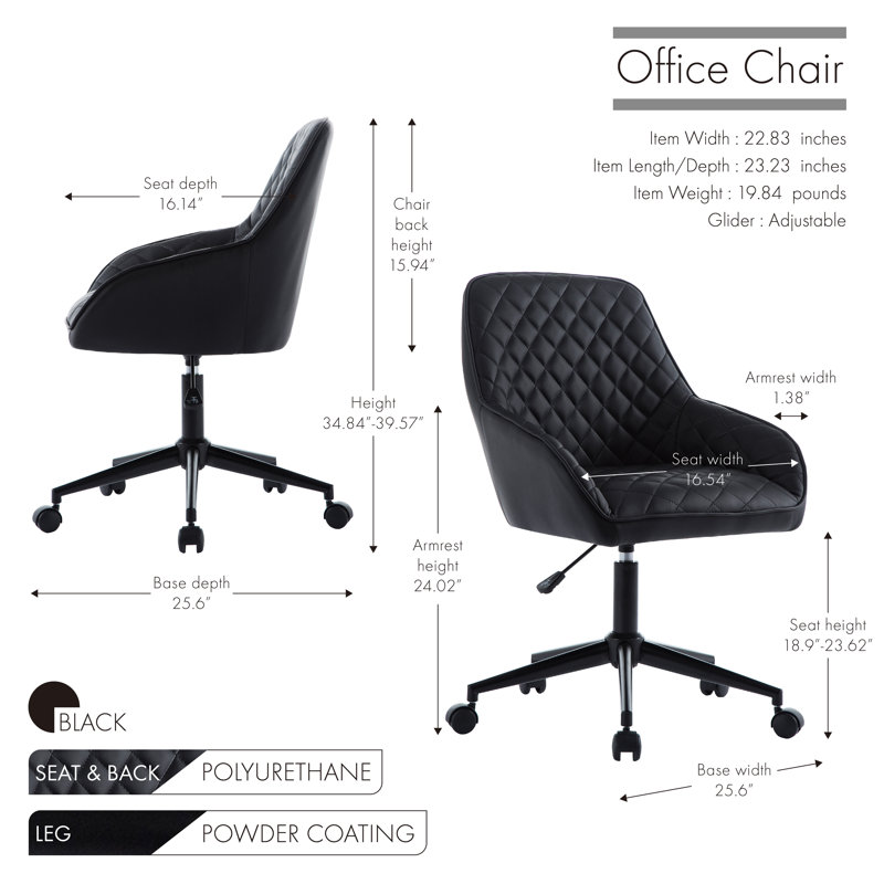 Office Chair, Black