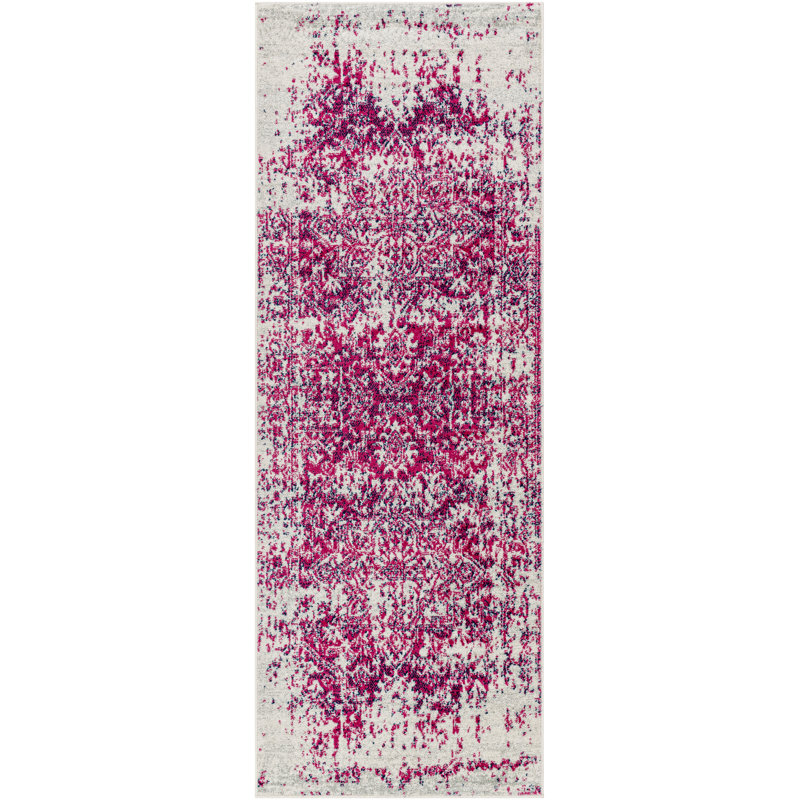 Oriental Area Rug, Runner 79 x 221cm