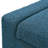 50.75" W Blue Textured Fabric Upholstered With Hinged Lid, For Living Room Storage And Footrest Wide Birch Wood Legs Style Stability-1271401468