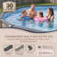 Piscine hors-terre à parois dures de 24 po de 54 po Blue Wave Riviera-88076025