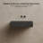 Monblari 31.5" X 16" Rectangle Solid Surface Matte Black Wall Mount Sink-131562776