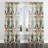 Aymon - Ikat Grommet Curtain - Velvet Room Darkening - 1 Panel-264601934-265112489
