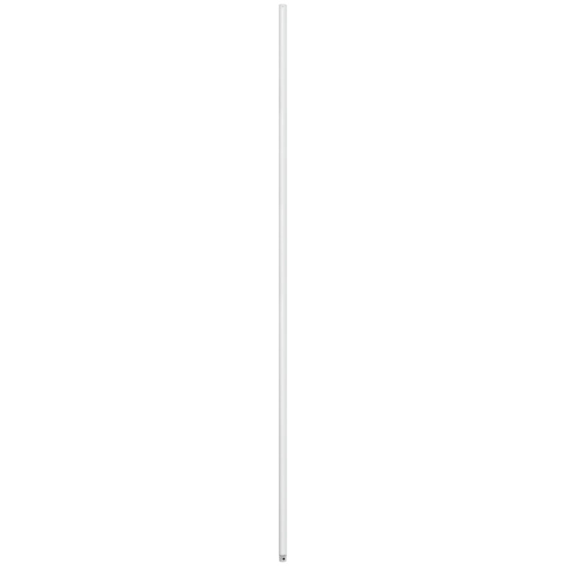 Tige de ventilateur de plafond, Blanc électroménager, H 72 po x l 1 po x P 1 po