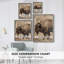 ANIMALS Series CDXCV III, reproduction encadrée - bois massif-1801473484