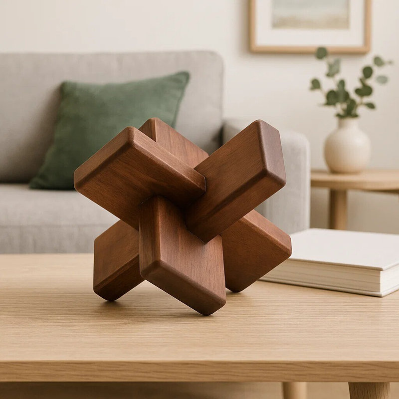 Decari Figurines & Sculptures, Brown