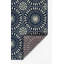 Tapis bleu marine en polypropylène tissé à la machine Jaymeir-2061059909