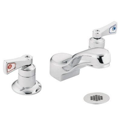 M-Dura Widespread Bathroom Faucet with Grid